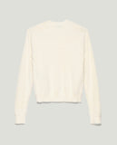 FW 23/24 - Cardigan In Maglieria Bianco Burro HINNOMINATE - Outlet