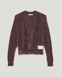 FW 23/24 - Cardigan In Maglieria Moro HINNOMINATE - Outlet