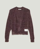 FW 23/24 - Cardigan In Maglieria Moro HINNOMINATE - Outlet