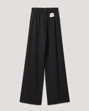 SS/24 - Pantalone Over con Pences Nero HINNOMINATE - Outlet