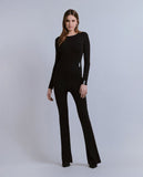 FW 24/25 - Body In Viscosa Con Scollatura Nero HINNOMINATE