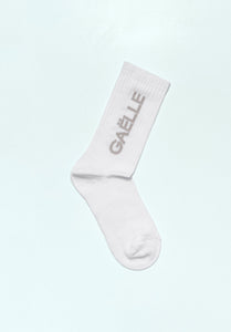 FW 23/24 -Calze In Cotone Bianco GAËLLE PARIS - Outlet