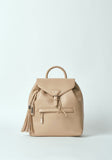 FW 23/24 - Regular Backpack In Ecopelle Beige Gaëlle Paris - Outlet