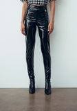 FW 23/24 - Leggings In Vinile Nero Gaëlle Paris - Outlet