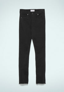 FW 23/24 - Jeans Skinny In Denim Nero GAËLLE PARIS - Outlet