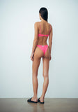 SS/24 - Bikini Fascia In Lycra Lurex - Tessuto Lycra - Rosa GAËLLE PARIS - Outlet