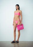 SS/24 - Bikini Fascia In Lycra Lurex - Tessuto Lycra - Rosa GAËLLE PARIS - Outlet