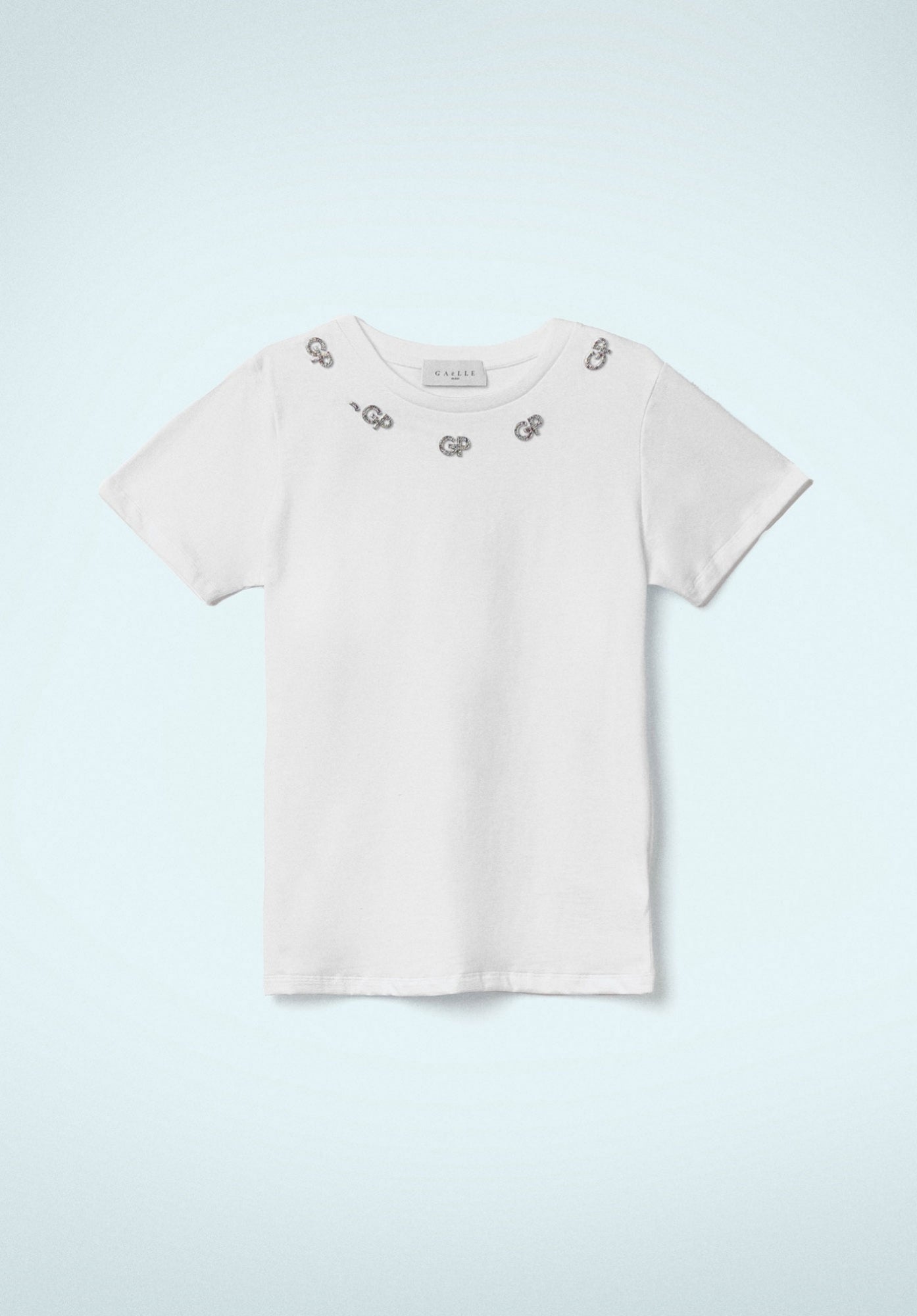 SS/24 - T-Shirt In Jersey Bianco GAËLLE PARIS - Outlet