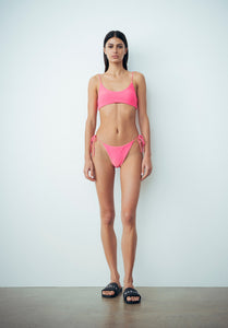 SS/24 - Bikini Fascia In Lycra Lurex - Tessuto Lycra - Rosa GAËLLE PARIS - Outlet