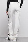 FW 24/25 - Pantalone Dritto Con Coulisse In Cady Off White GAËLLE PARIS