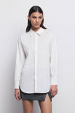 FW 24/25 - Camicia Over In Popeline Bianco GAËLLE PARIS