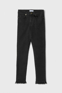 FW 24/25 - Jeans Skinny In Denim Nero GAËLLE PARIS