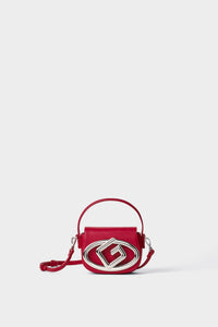 FW 24/25 - Mini Shoulder Strap Rosso GAËLLE PARIS