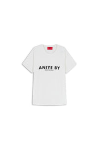 FW 24/25 - T-shirt Logo Bianco ANIYE BY