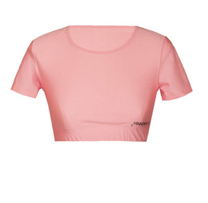 CROP TOP IN LYCRA DONNA ROSA BONBON