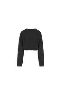 FW 24/25 - Felpa Crop Clyde Nero ANIYE BY