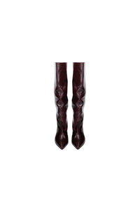 FW 24/25 - Dakota Tube Boots Rouge noir ANIYE BY