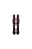 FW 24/25 - Dakota Tube Boots Rouge noir ANIYE BY