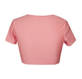 CROP TOP IN LYCRA DONNA ROSA BONBON