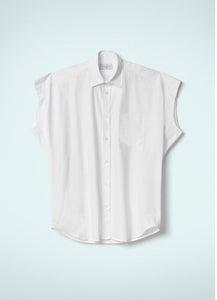 SS/24-Camicia Over Smanicata Bianco - Gaëlle Paris - Outlet