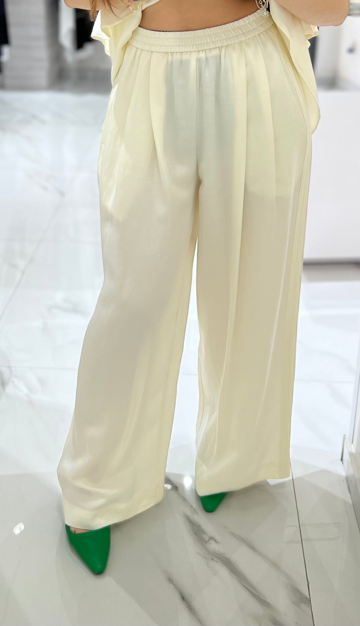 SS/24 - Pantalone Ivory ELEH - Outlet